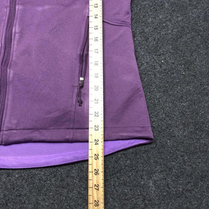 Purple The North Face Fleece Jacket Women's Large