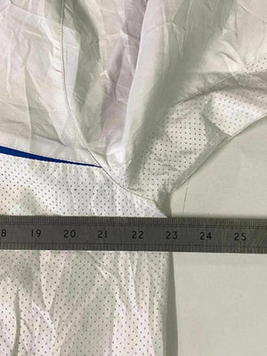 Umbro Men's White and Blue Lightweight Track Jacket