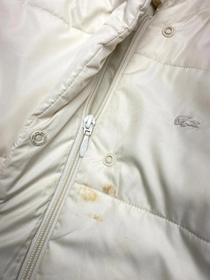Lacoste Cream Puffer Jacket (Women’s 36 / UK 8)