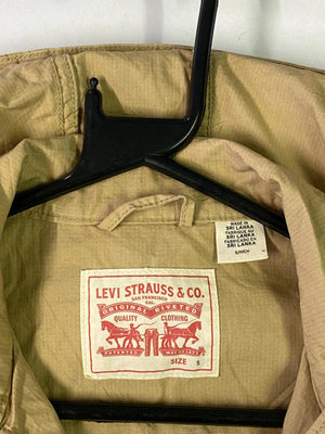 Levi’s Hooded Utility Parka – Beige, Size S