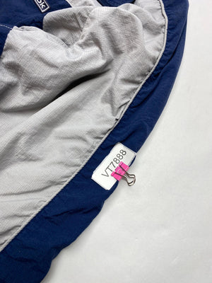 Vintage Reebok Navy & Grey Full-Zip Windbreaker Jacket