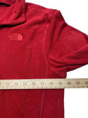 Red North Face Fleece Men's Medium