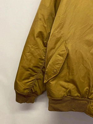Men's Classic Bomber Jacket in Mustard Yellow