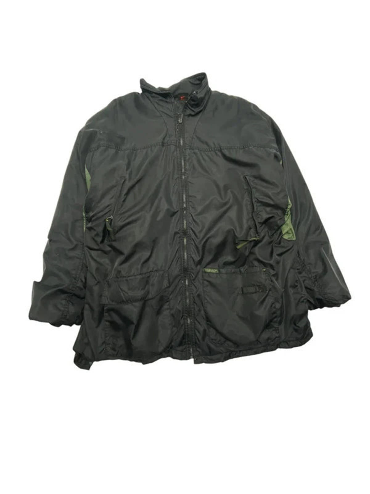 90s Black Nike Puffer Jacket Men's XXL