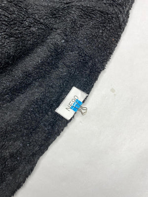 Hard Rock Cafe Sherpa Fleece Pullover – Black – XL – Vintage