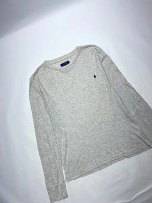 Polo Ralph Lauren Grey Long Sleeve Top – Women’s S