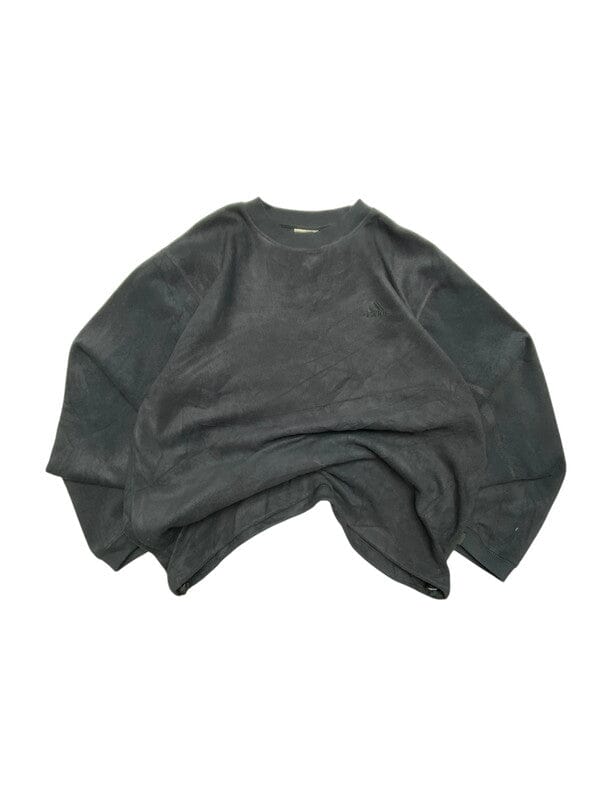 90s Black Adidas Chest Logo Sweatshirt Men's Large Northern Pole Vintage Wholesale 