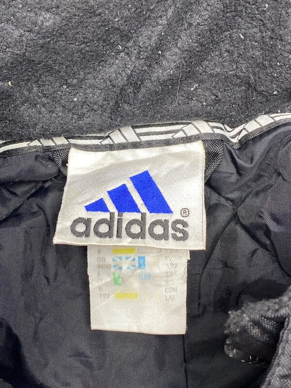 90s Black Adidas Heavy Jacket Men's XL Northern Pole Vintage Wholesale 