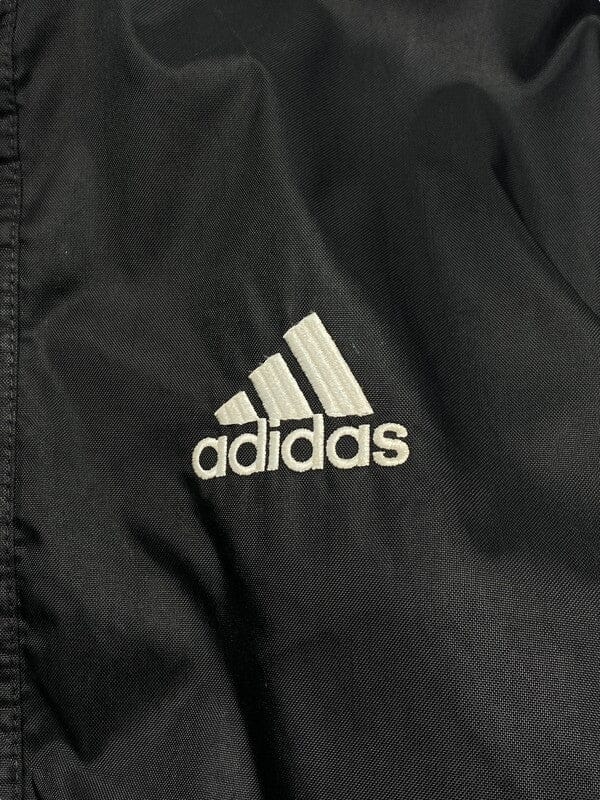 90s Black Adidas Raincoat Men's XL Northern Pole Vintage Wholesale 
