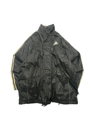 90s Black Adidas Raincoat Men's XL Northern Pole Vintage Wholesale 