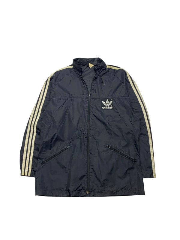 90s Black Adidas Windbreaker Men's Large Northern Pole Vintage Wholesale 