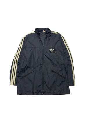 90s Black Adidas Windbreaker Men's Large Northern Pole Vintage Wholesale 