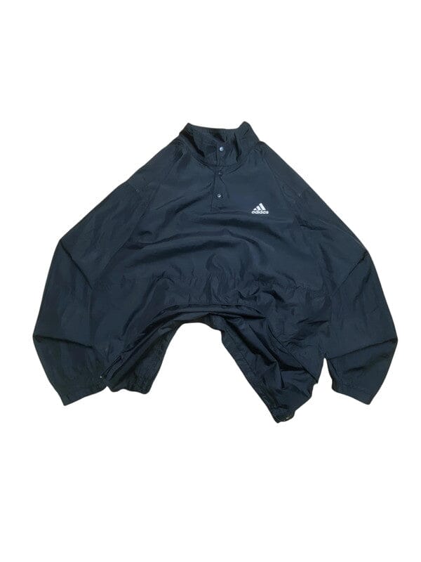 90s Black Adidas Windbreaker Men's Large Northern Pole Vintage Wholesale 