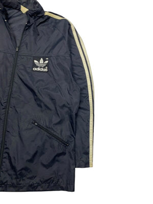 90s Black Adidas Windbreaker Men's Large Northern Pole Vintage Wholesale 