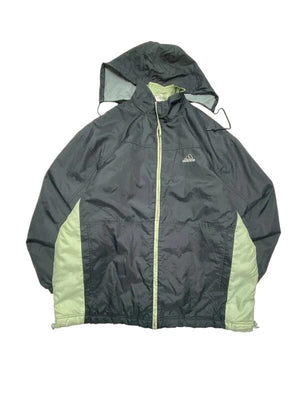 90s Black Adidas Windbreaker Men's XL Northern Pole Vintage Wholesale 