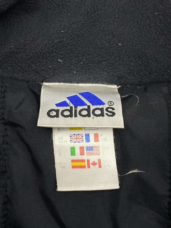 90s Black Adidas Windbreaker Men's XXL Northern Pole Vintage Wholesale 