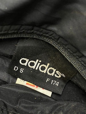 90s Black-Grey Adidas Reverse Jacket Men's Large Northern Pole Vintage Wholesale 