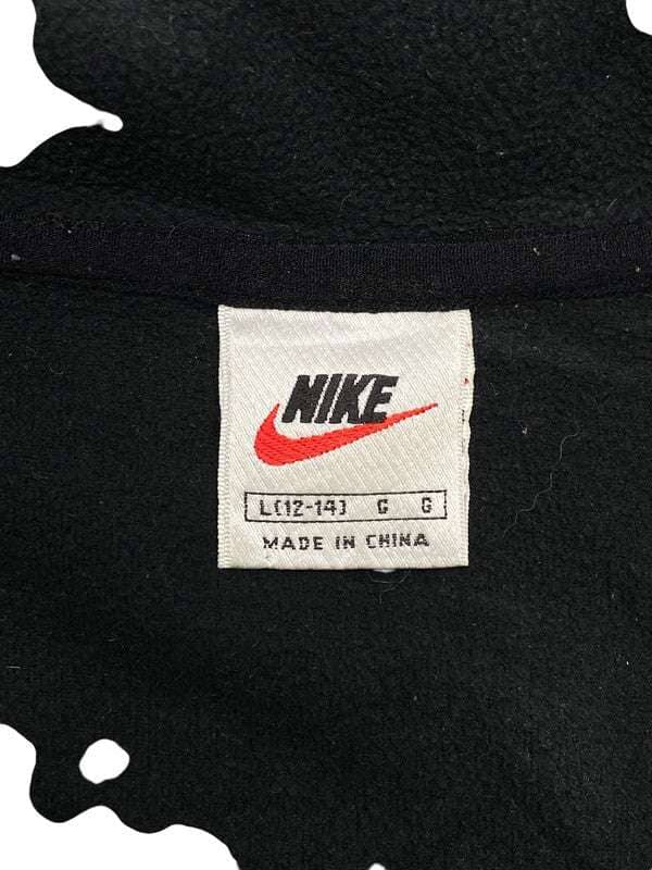 90s Black Nike Fleece Vest Women's Large Northern Pole Vintage Wholesale 