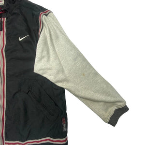 90s Black Nike Gilet-Windbreaker Men's XL Northern Pole Vintage Wholesale 