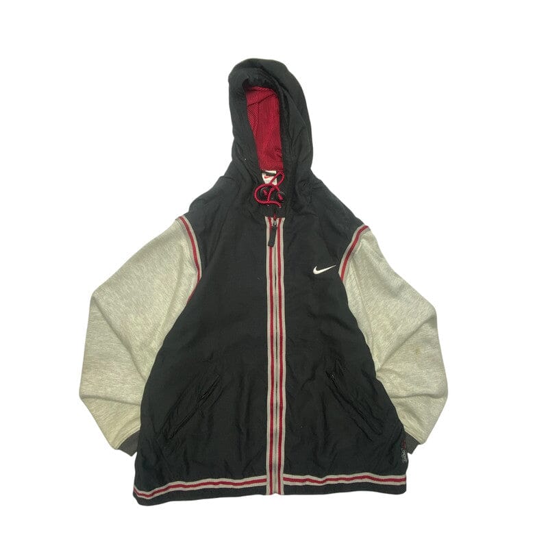 90s Black Nike Gilet-Windbreaker Men's XL Northern Pole Vintage Wholesale 