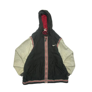 90s Black Nike Gilet-Windbreaker Men's XL Northern Pole Vintage Wholesale 