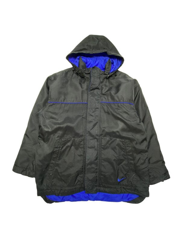 90s Black Nike Padded Jacket Men's Medium Northern Pole Vintage Wholesale 