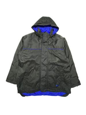 90s Black Nike Padded Jacket Men's Medium Northern Pole Vintage Wholesale 