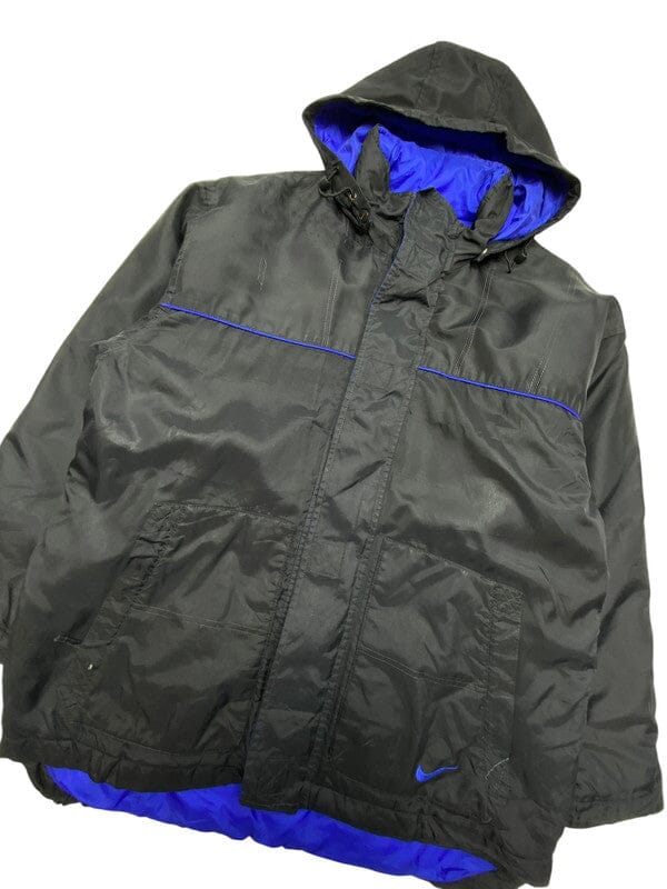 90s Black Nike Padded Jacket Men's Medium Northern Pole Vintage Wholesale 