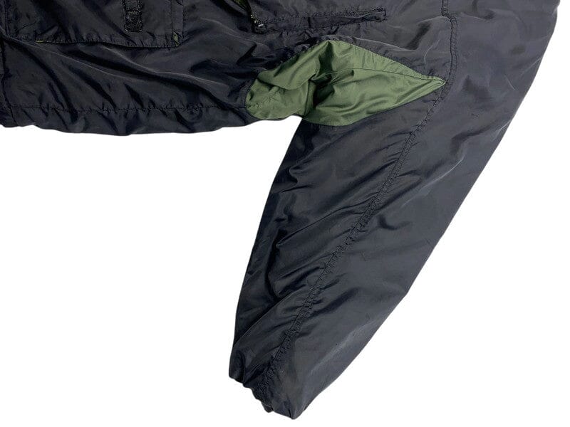 90s Black Nike Puffer Jacket Men's XXL Northern Pole Vintage Wholesale 