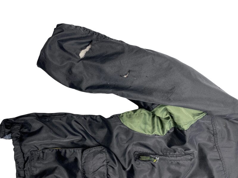 90s Black Nike Puffer Jacket Men's XXL Northern Pole Vintage Wholesale 