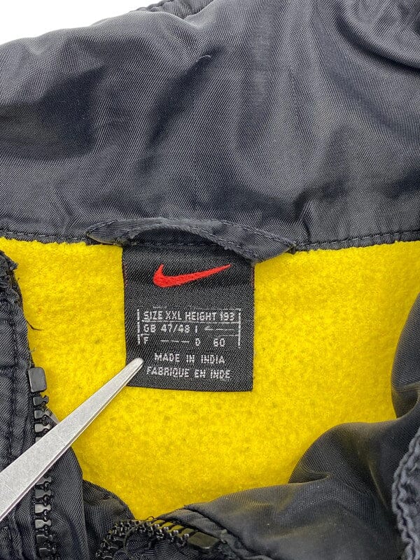 90s Black Nike Puffer Jacket Men's XXL Northern Pole Vintage Wholesale 