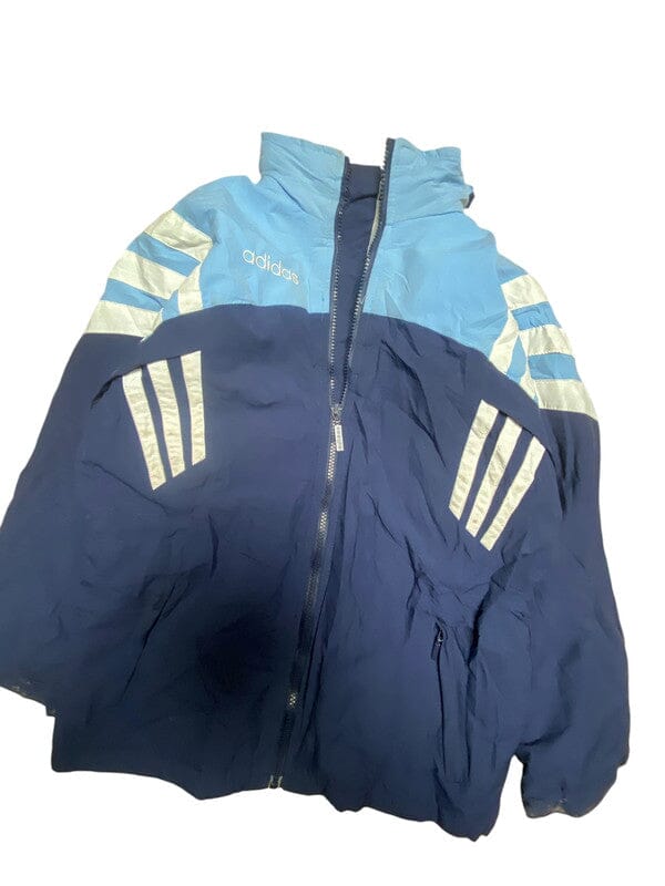 90s Blue Adidas Parka Men's XL Northern Pole Vintage Wholesale 
