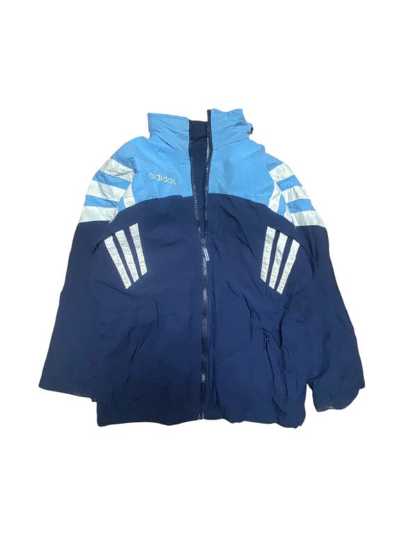 90s Blue Adidas Parka Men's XL Northern Pole Vintage Wholesale 