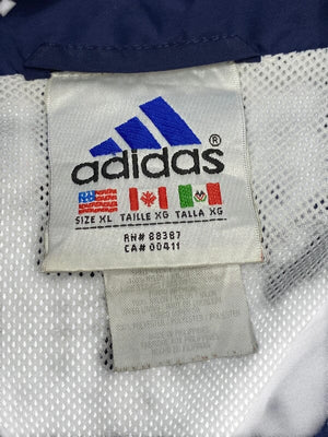90s Blue Adidas Track Jacket Men's XXL Northern Pole Vintage Wholesale 