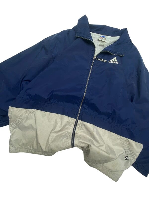 90s Blue Adidas Track Jacket Men's XXL Northern Pole Vintage Wholesale 
