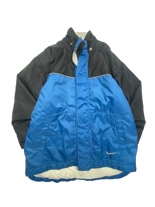 90s Blue Nike Puffer Jacket Men's XL Northern Pole Vintage Wholesale 