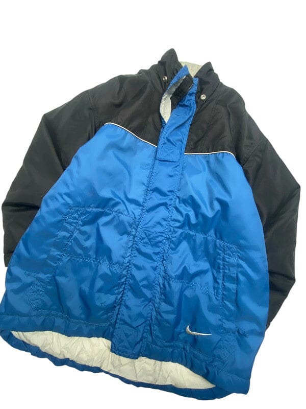 90s Blue Nike Puffer Jacket Men's XL Northern Pole Vintage Wholesale 