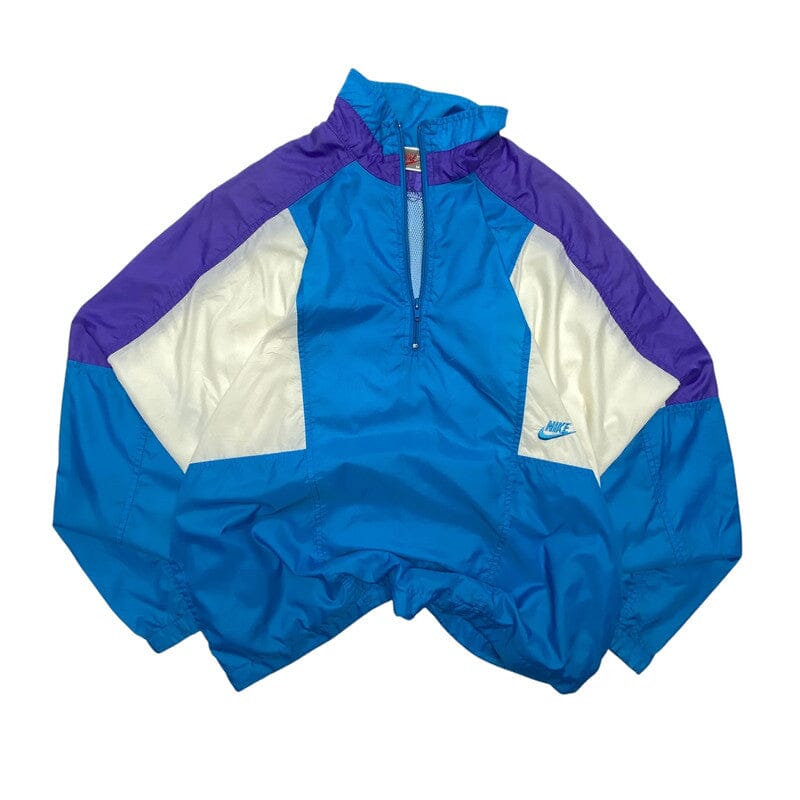 90s Blue Nike Windbreaker Men's Medium Northern Pole Vintage Wholesale 