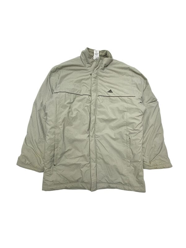 90s Grey Adidas Windbreaker Men's Large Northern Pole Vintage Wholesale 