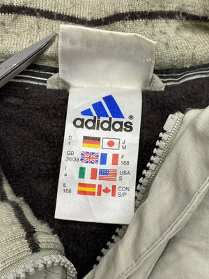 90s Grey Adidas Windbreaker Men's Large Northern Pole Vintage Wholesale 
