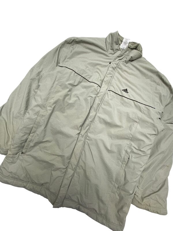 90s Grey Adidas Windbreaker Men's Large Northern Pole Vintage Wholesale 