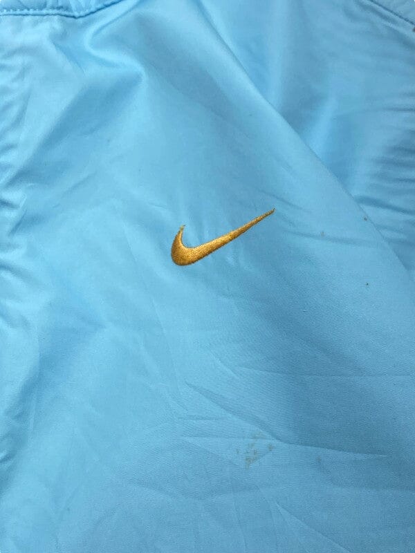 90s Light Blue Nike Windbreaker Men's Medium Northern Pole Vintage Wholesale 