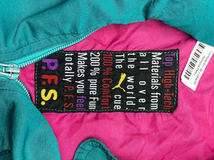 90s Multi-colour Puma Windbreaker Men's XXL Northern Pole Vintage Wholesale 