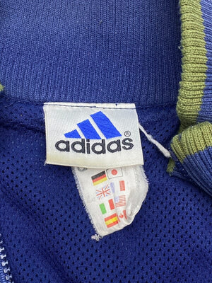 90s Navy Adidas Anorak Jacket Men's XL Northern Pole Vintage Wholesale 