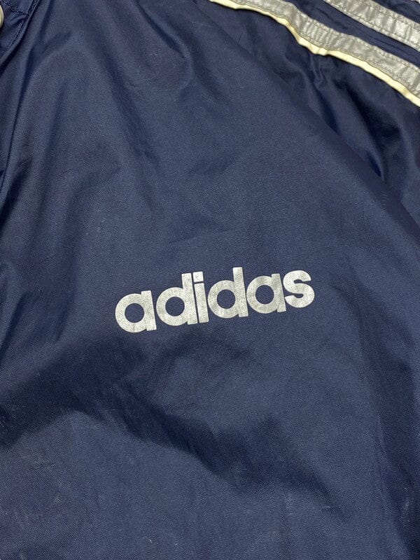 90s Navy Adidas Windbreaker Men's Large Northern Pole Vintage Wholesale 