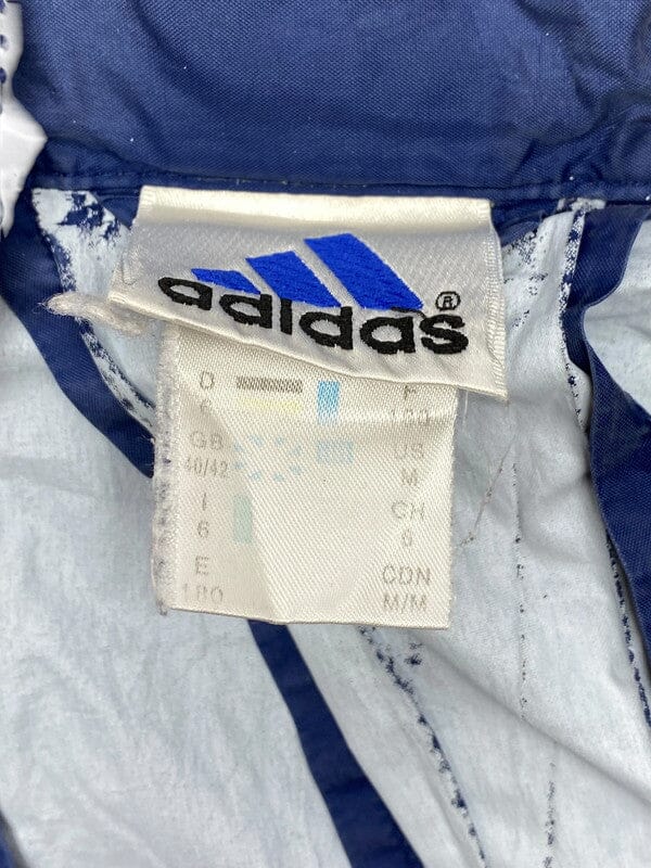90s Navy Adidas Windbreaker Men's Large Northern Pole Vintage Wholesale 
