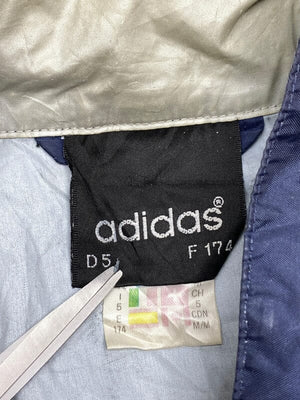 90s Navy Adidas Windbreaker Men's Large Northern Pole Vintage Wholesale 