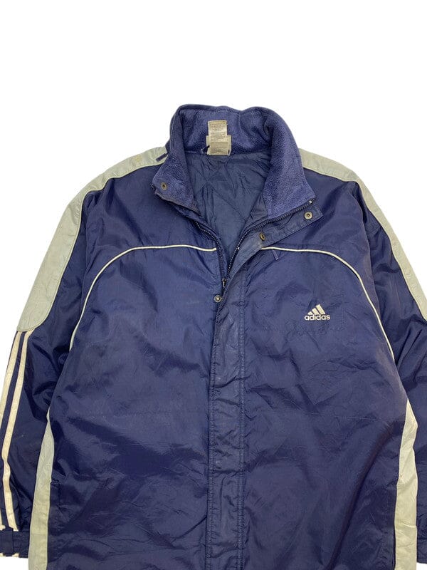 90s Navy Adidas Windbreaker Men's XL Northern Pole Vintage Wholesale 