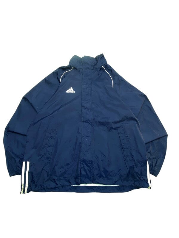 90s Navy Adidas Windbreaker Men's XL Northern Pole Vintage Wholesale 