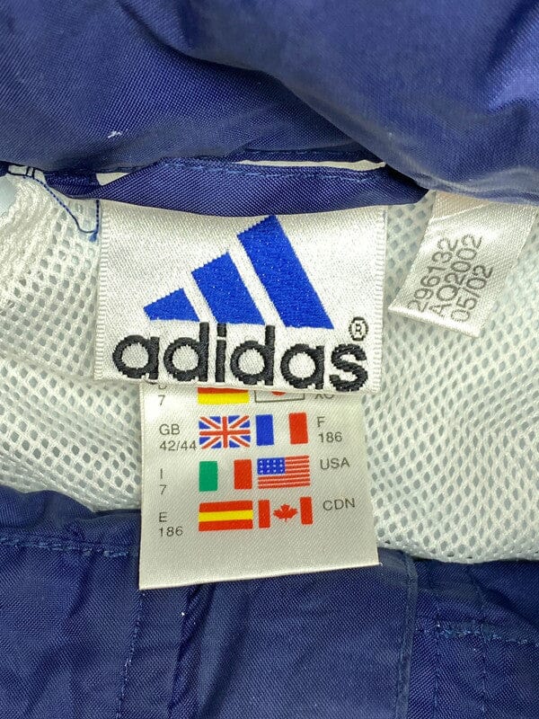 90s Navy Adidas Windbreaker Men's XL Northern Pole Vintage Wholesale 